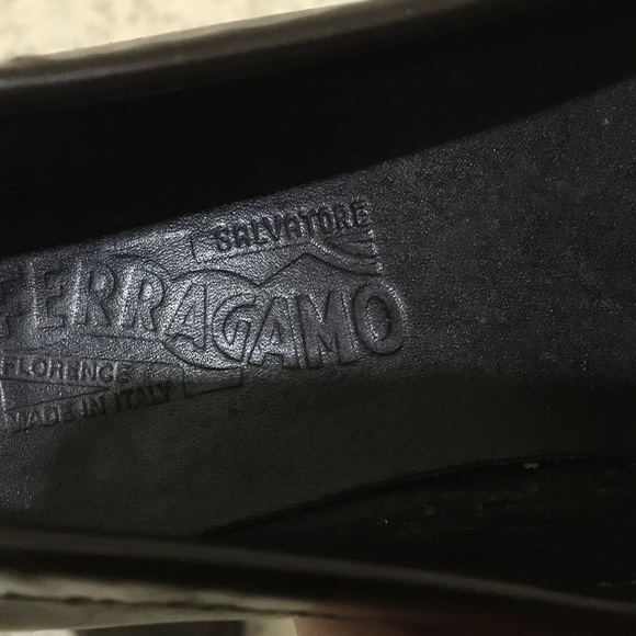 Ferragamo Brown Patent Leather Loafers - Picture 5 of 5